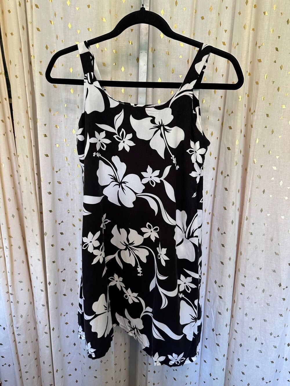 Bishop St. Apparel Girls Hawaiian Aloha Tropical Spaghetti Strap Dress 12